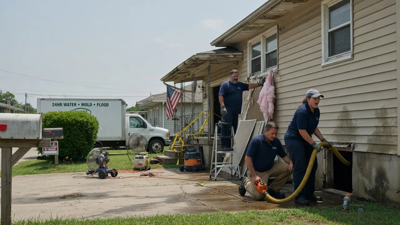 Water Damage Repair in Rural Ridge, PA near me